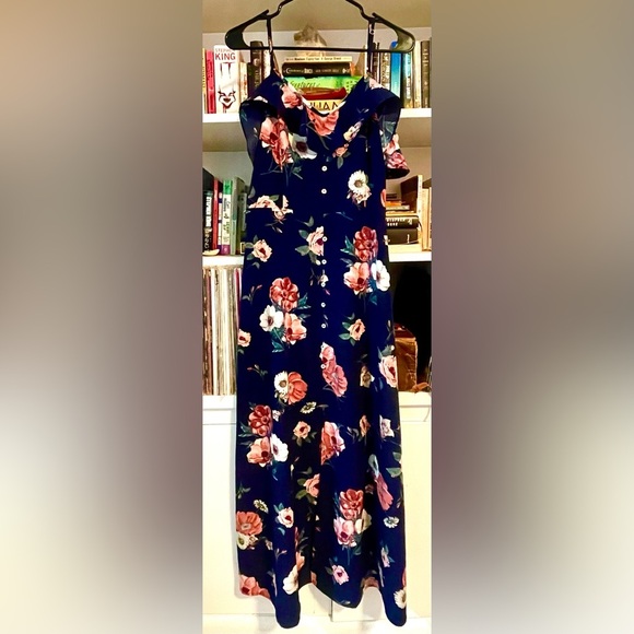 Altar’d State Floral Maxi Dress | Size M | Adjustable Straps - Picture 2 of 9
